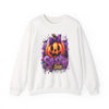Unisex Heavy Blend™ Halloween Pumpkin Crewneck Sweatshirt – Cozy Fall & Spooky Season Apparel