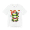 Angry Christmas Cat “Ho Ho Ho” T-Shirt – Bella+Canvas 3001