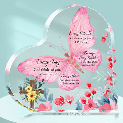 Sublimation Blank Acrylic Heart Plaque | DIY Custom Photo Block for Friendship, Wedding & Birthday Gifts | Home Decor