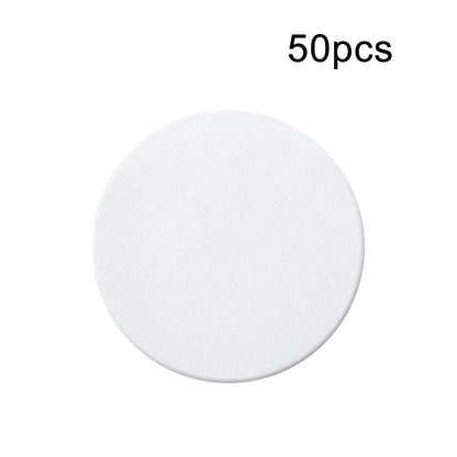 50-Pack Sublimation Blank Coasters | Square & Round Rubber Mats for Heat Press Printing | Bulk DIY Craft Supplies