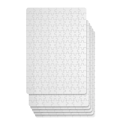 A4 Sublimation Puzzle Blank – DIY Custom Jigsaw for Heat Press & Crafts