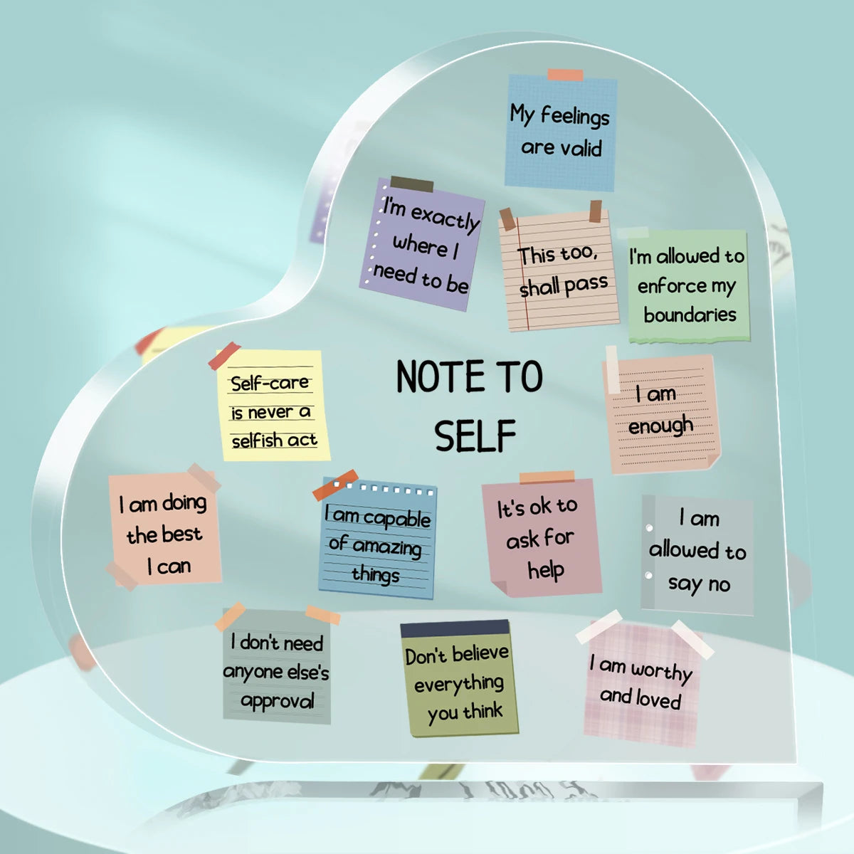 Sublimation Blank Acrylic Heart Plaque | DIY Custom Photo Block for Friendship, Wedding & Birthday Gifts | Home Decor